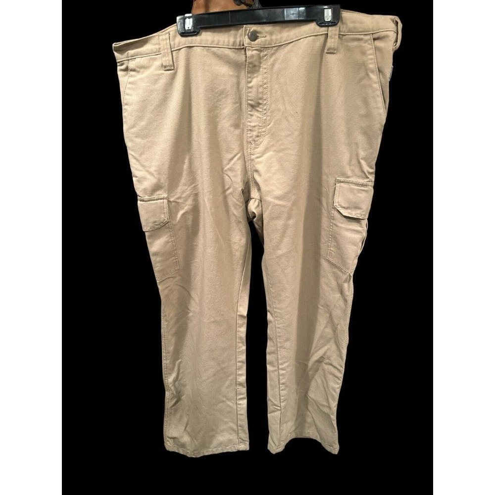 Tyndale FRMC Khaki Canvas FR‎ Pants 15 CAL/CAT 2 Fire Resistant Mens 42 X30.